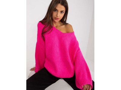 Дамски пуловер класически модел 170534 Rue Paris