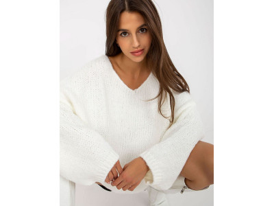 Дамски пуловер класически модел 170536 Rue Paris