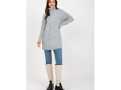 Дамски дълъг пуловер модел 170561 Rue Paris