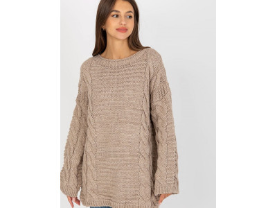 Дамски пуловер класически модел 170814 Rue Paris