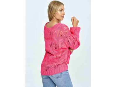 Дамски пуловер класически модел 172039 Figl