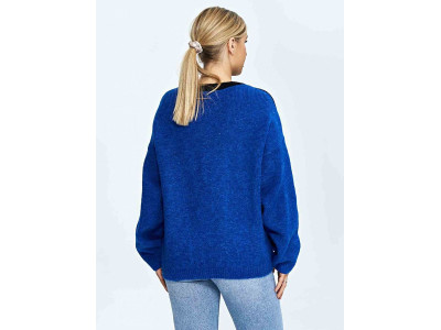 Дамски пуловер класически модел 172074 Figl