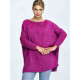 Дамски пуловер класически модел 172104 Figl
