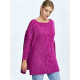 Дамски пуловер класически модел 172104 Figl