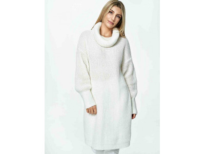 Дамски дълъг пуловер модел 172205 Figl