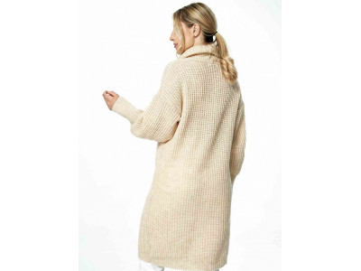Дамски дълъг пуловер модел 172212 Figl