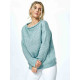 Дамски пуловер класически модел 172220 Figl
