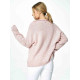 Дамски пуловер класически модел 172225 Figl