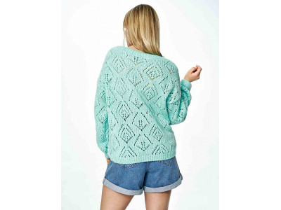 Дамски пуловер класически модел 172230 Figl
