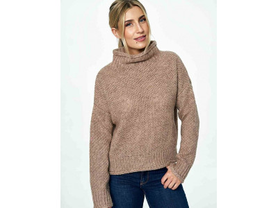 Дамски пуловер класически модел 172236 Figl