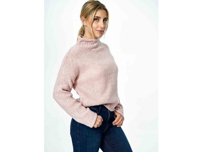 Дамски пуловер класически модел 172237 Figl