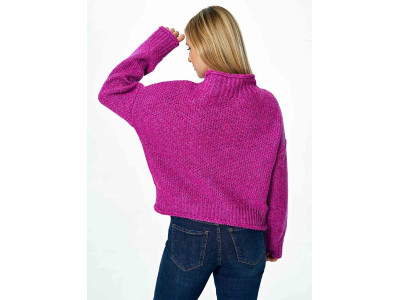Дамски пуловер класически модел 172240 Figl