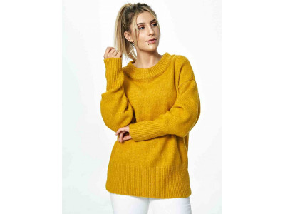Дамски пуловер класически модел 172264 Figl