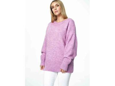 Дамски пуловер класически модел 172265 Figl