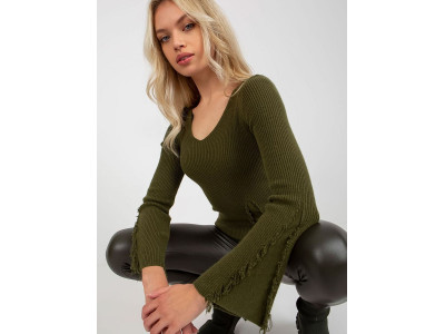 Дамски пуловер класически модел 173709 Coco Angelo