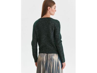 Дамски пуловер класически модел 173945 Top Secret