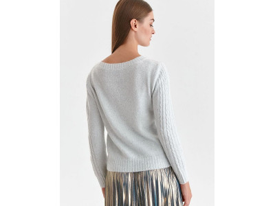 Дамски пуловер класически модел 173947 Top Secret