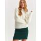 Дамски пуловер класически модел 174193 Top Secret