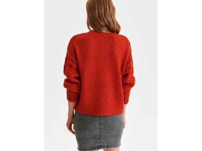 Дамски пуловер класически модел 174200 Top Secret