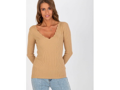 Дамски пуловер класически модел 174647 NM