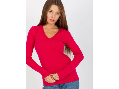 Дамски пуловер класически модел 174658 NM