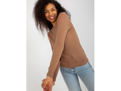 Дамски пуловер класически модел 174689 NM