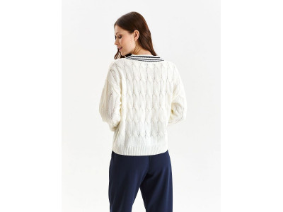 Дамски пуловер класически модел 175368 Top Secret