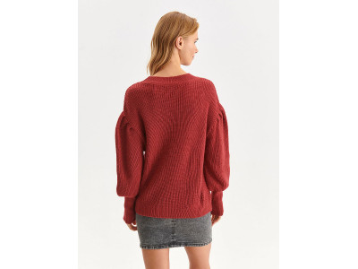 Дамски пуловер класически модел 175392 Top Secret