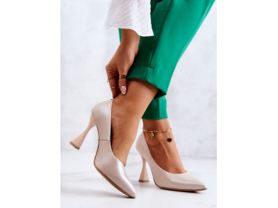 Дамски обувки с високи токчета модел 177455 Step in style