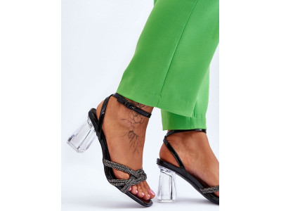 Дамски сандали с ток модел 177715 Step in style