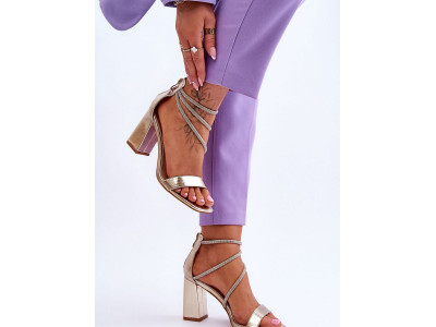 Дамски сандали с ток модел 178017 Step in style