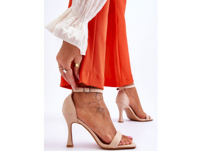 Дамски сандали с ток модел 178460 Step in style