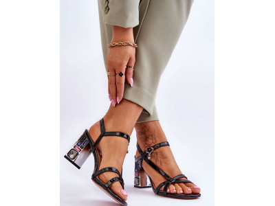 Дамски сандали с ток модел 179862 Step in style