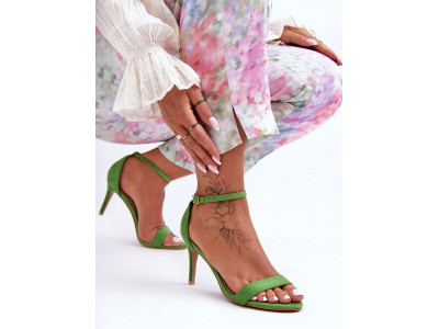 Дамски сандали с ток модел 183441 Step in style