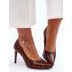 Дамски обувки с високи токчета модел 183495 Step in style
