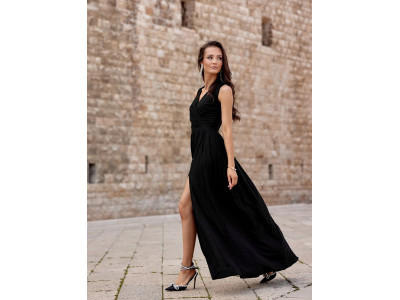 Дамска дълга рокля модел 183770 Roco Fashion