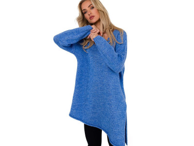 Дамски пуловер класически модел 184693 Moe