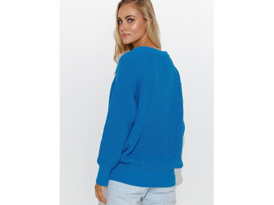 Дамски пуловер класически модел 184783 Makadamia
