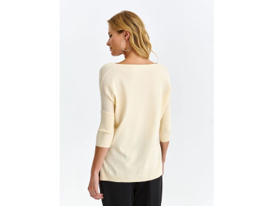 Дамски пуловер класически модел 185154 Top Secret