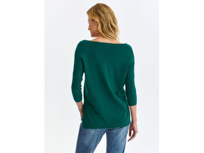 Дамски пуловер класически модел 185155 Top Secret