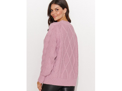 Дамски пуловер класически модел 185210 Numinou
