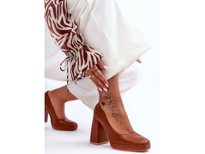 Дамски сандали с ток модел 185353 Step in style