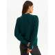 Дамски пуловер класически модел 185668 Top Secret
