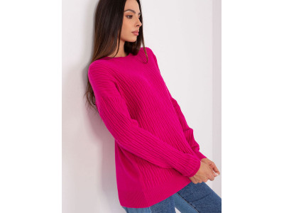 Дамски пуловер класически модел 185717 AT