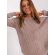 Дамски пуловер класически модел 185725 AT