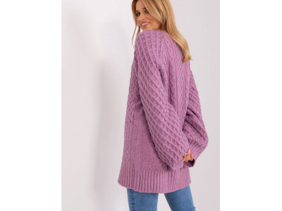 Дамски дълъг пуловер модел 185735 AT