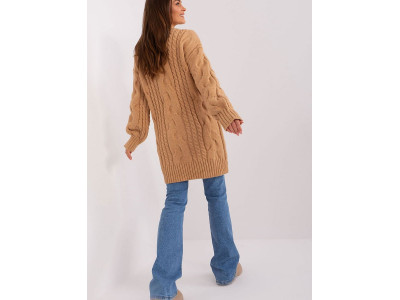 Дамски дълъг пуловер модел 185740 AT