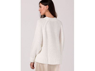 Дамски пуловер класически модел 185828 BE Knit