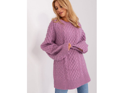 Дамски дълъг пуловер модел 185735 AT