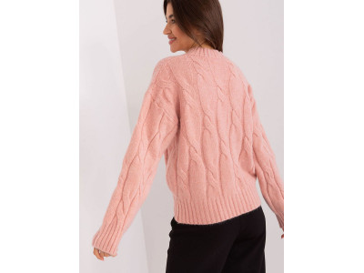 Дамски пуловер класически модел 186548 AT
